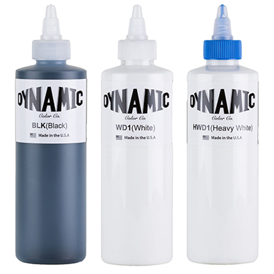 Dynamic Triple White Tattoo Ink 8oz