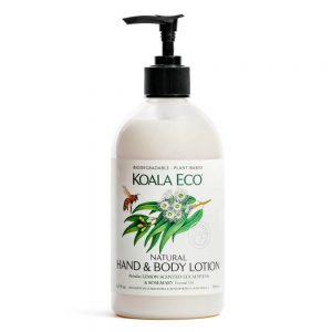 Koala Eco Hand and Body Lotion Lemon scented Eucalyptus and Rosemary from Holdfast Tattoo Supplies