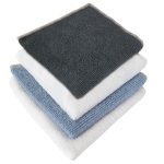microfibre cleaning cloths stack available from Holdfast Tattoo Supplies