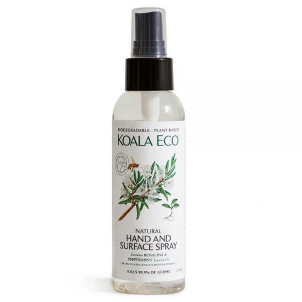 Koala Eco Natural Hand and Surface Spray Rosalina & Peppermint 125ml