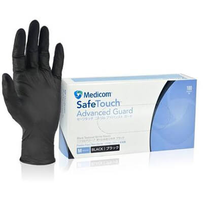 raven gloves nitrile