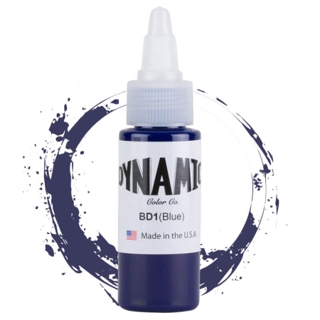 1oz Dynamic Ink Blue from Holdfast Tattoo Supplies